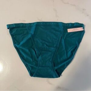 New Victoria's Secret Cotton String Bikini Panty | Large